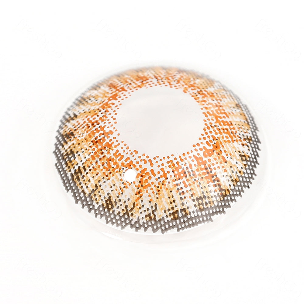 3 Tone Honey Colored Contacts - Image 5 | Colored Contacts | FreshGo