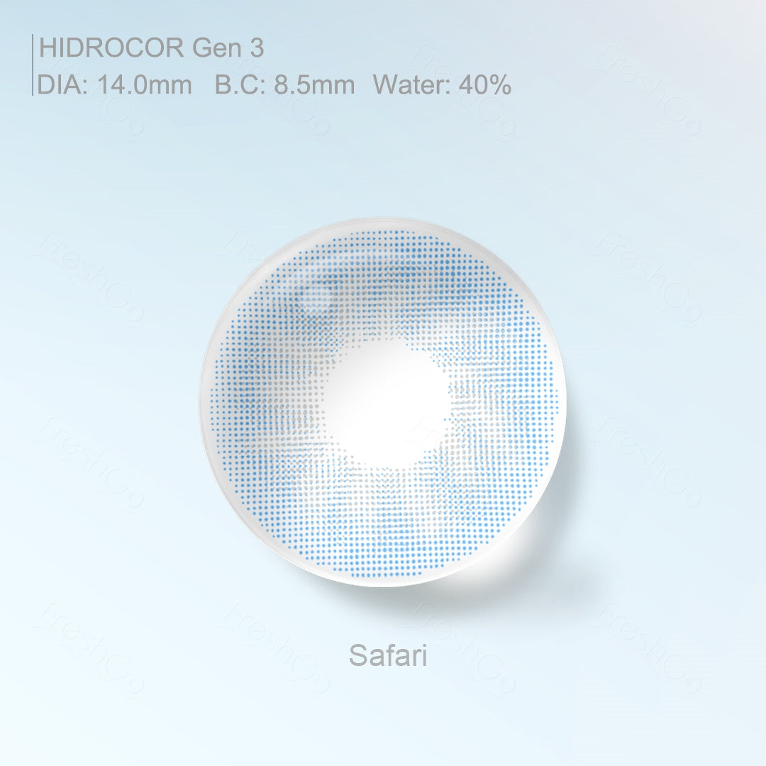 Safari Blue Colored Contacts - Image 6 | Colored Contacts | FreshGo