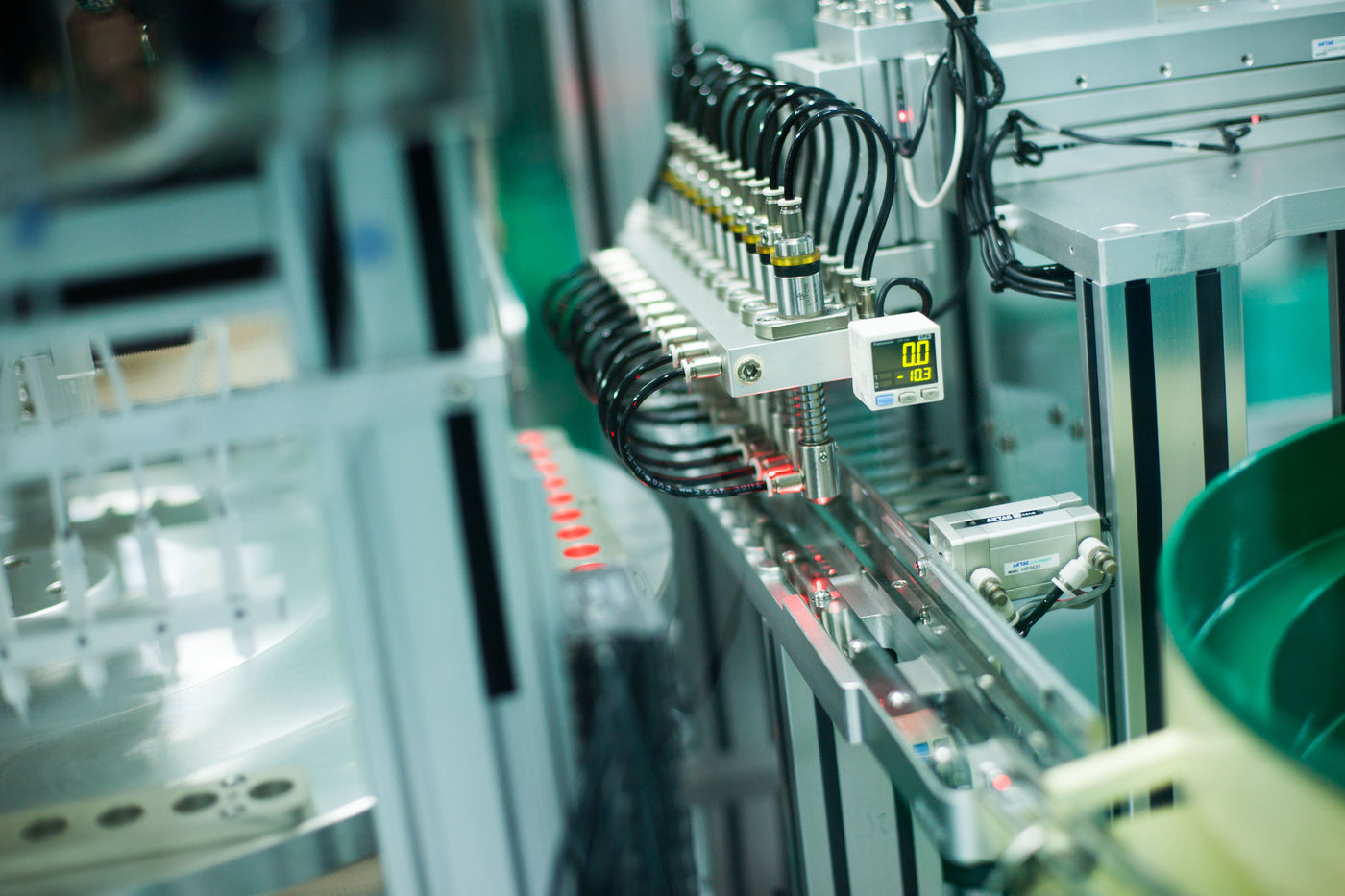 Lens manufacturing facility