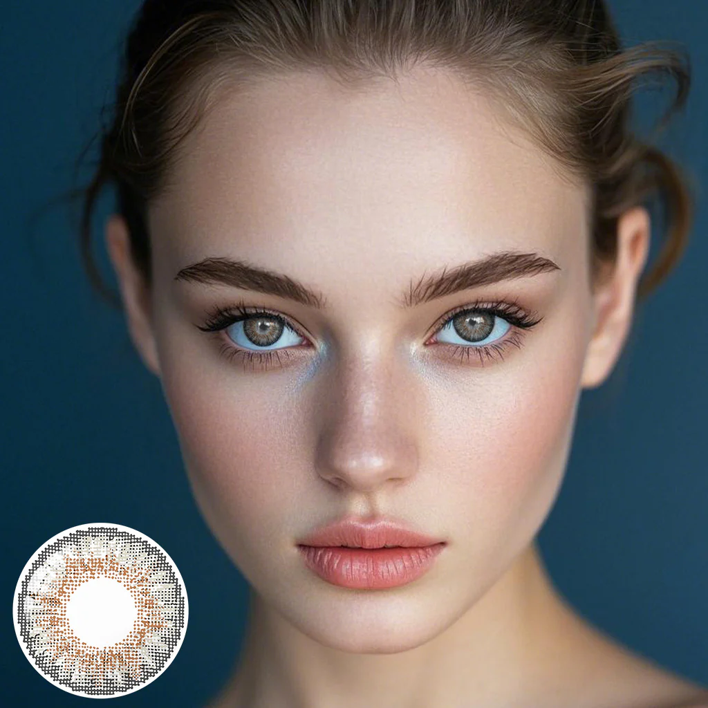 3 Tone Gray Coloured Contacts | Yearly