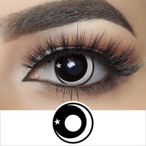 White Galaxy Halloween Contacts | Colored Contacts | FreshGo