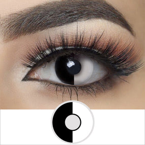 Black and White Halloween Contacts | Colored Contacts | FreshGo