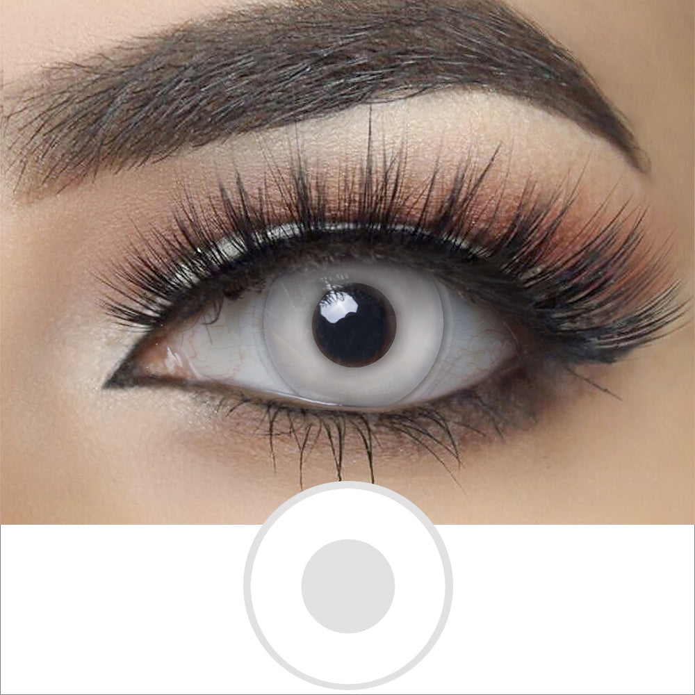 Whiteout Halloween Contacts | Colored Contacts | FreshGo
