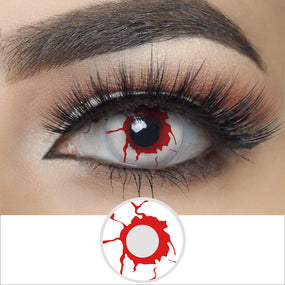 Blood Shot Halloween Contacts | Colored Contacts | FreshGo