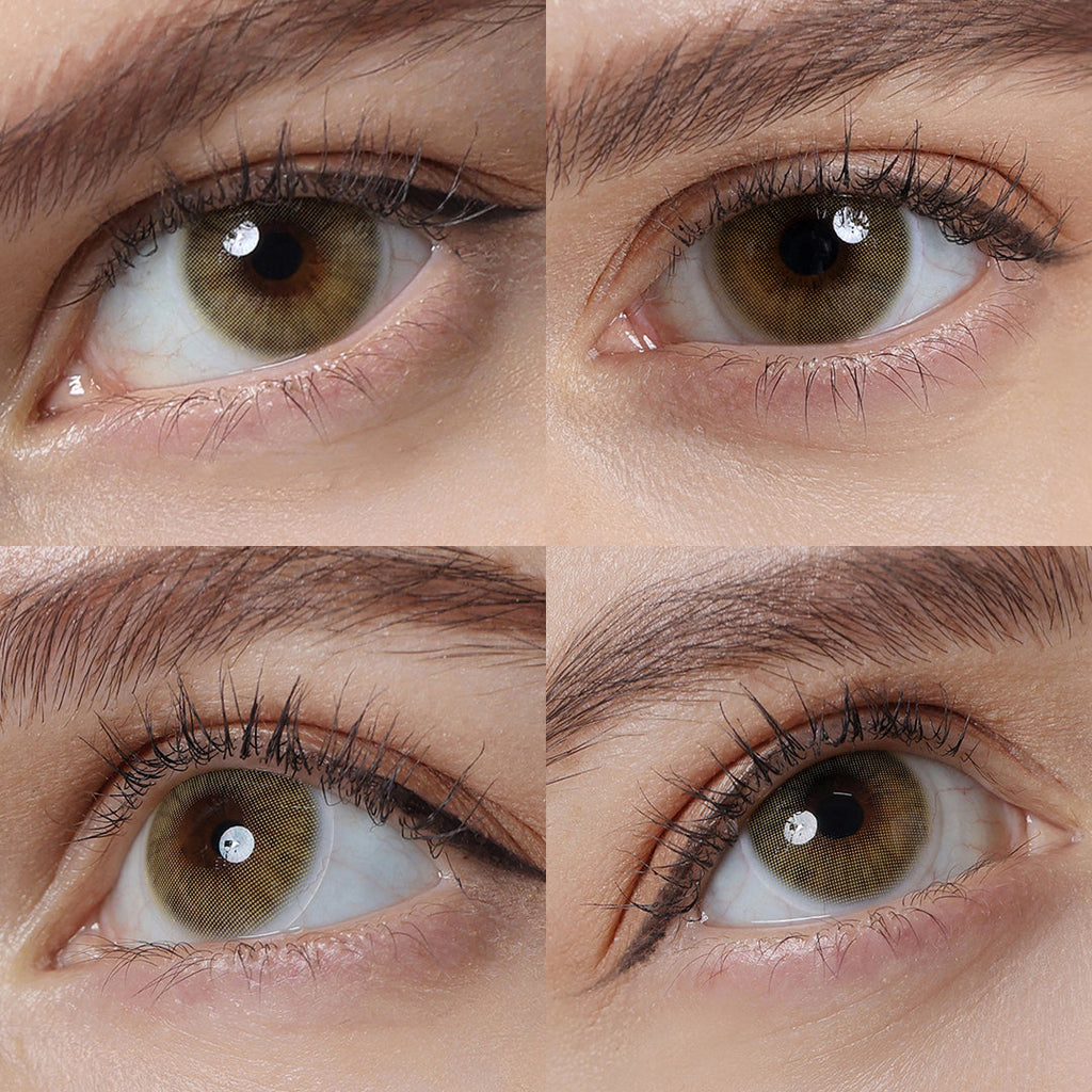 Hidrocor Amber Yellow Coloured Contacts | Yearly