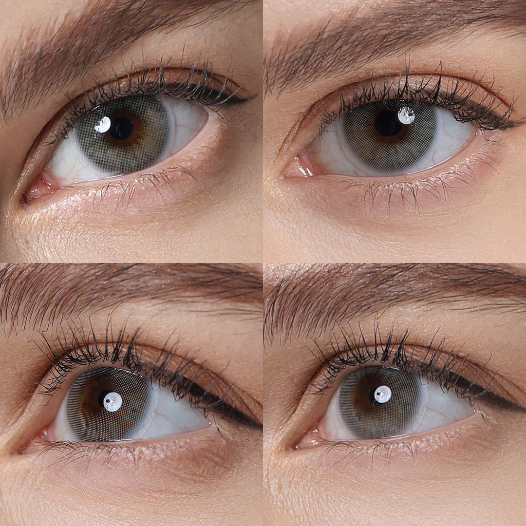 Hidrocor Graphite Gray Coloured Contacts | Yearly