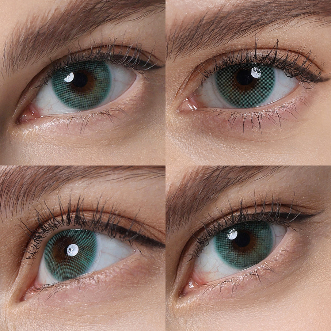 Hidrocor Marine Blue Coloured Contacts | Yearly