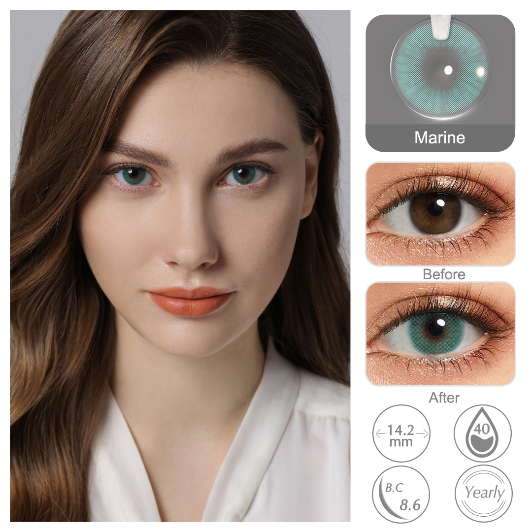 Hidrocor Coloured Contacts | Yearly (All 13 Shades Access)