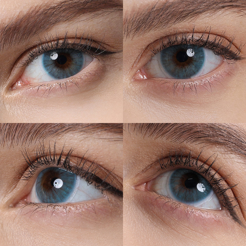 Hidrocor Azul Blue Coloured Contacts | Yearly