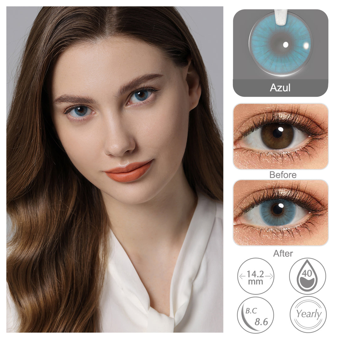 Hidrocor Coloured Contacts | Yearly (All 13 Shades Access)