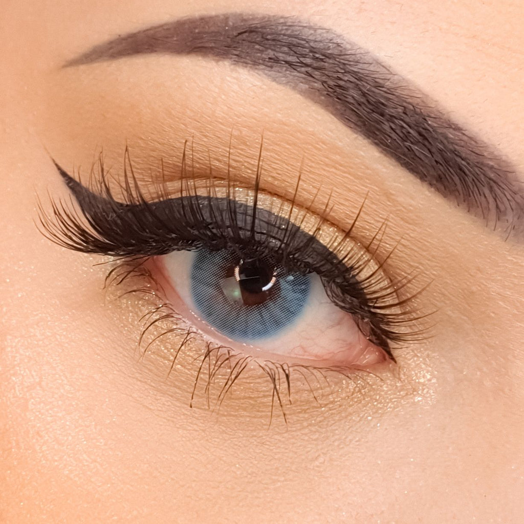 Hidrocor Azul Blue Coloured Contacts | Yearly