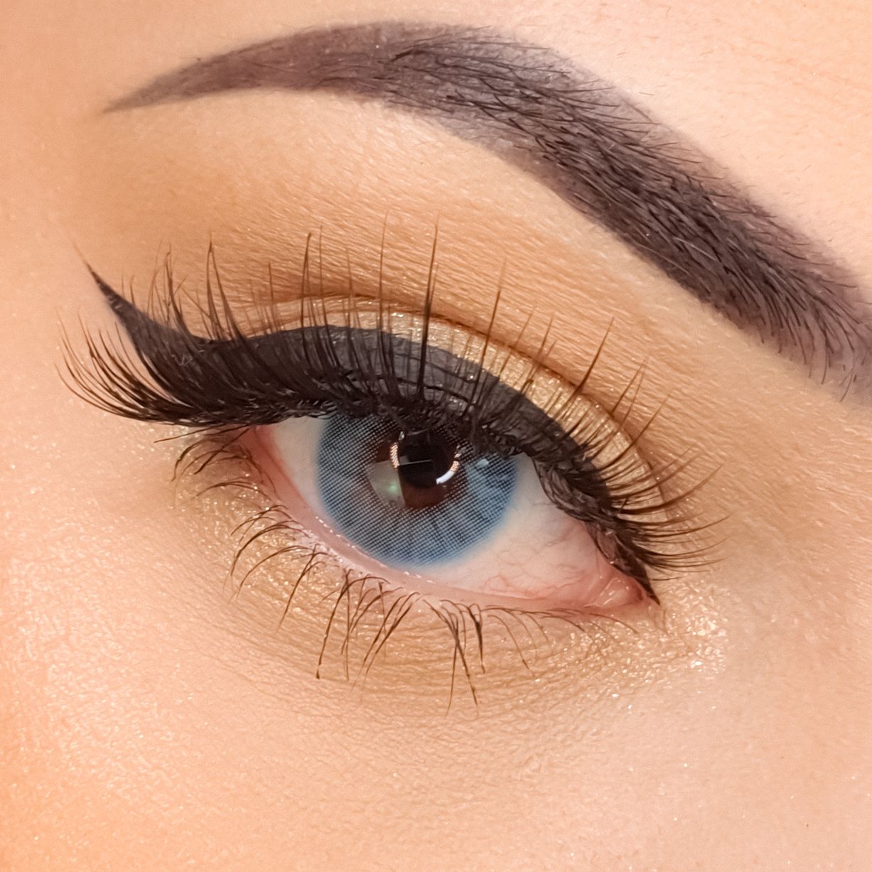 Hidrocor Azul Blue Coloured Contacts | Yearly