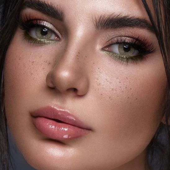 Hidrocor Mel Yellow Coloured Contacts | Yearly