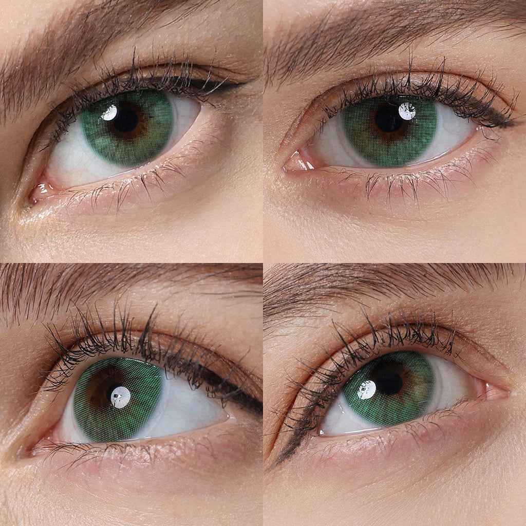 Hidrocor Verde Green Coloured Contacts | Yearly