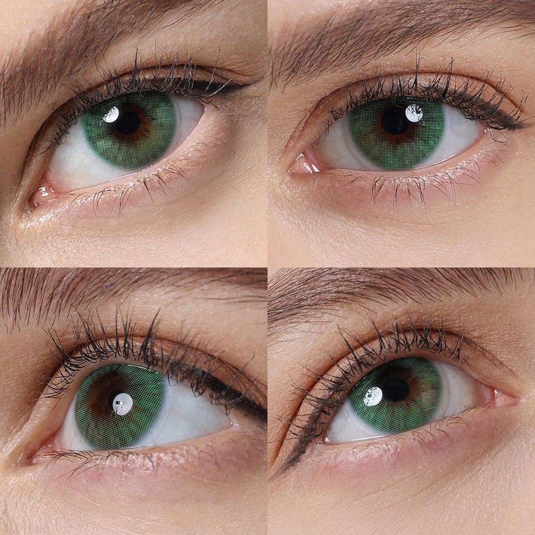 Hidrocor Verde Green Coloured Contacts | Yearly