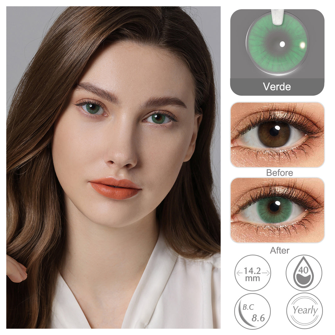 Hidrocor Coloured Contacts | Yearly (All 13 Shades Access)