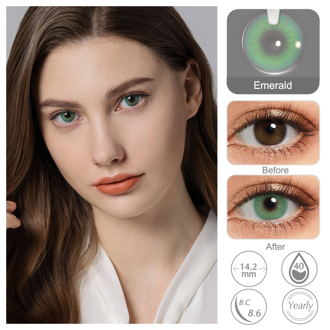 Hidrocor Coloured Contacts | Yearly (All 13 Shades Access)