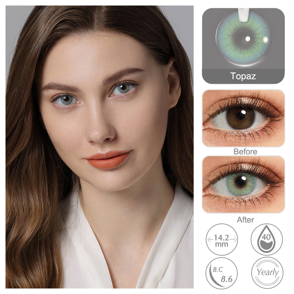 Hidrocor Coloured Contacts | Yearly (All 13 Shades Access)