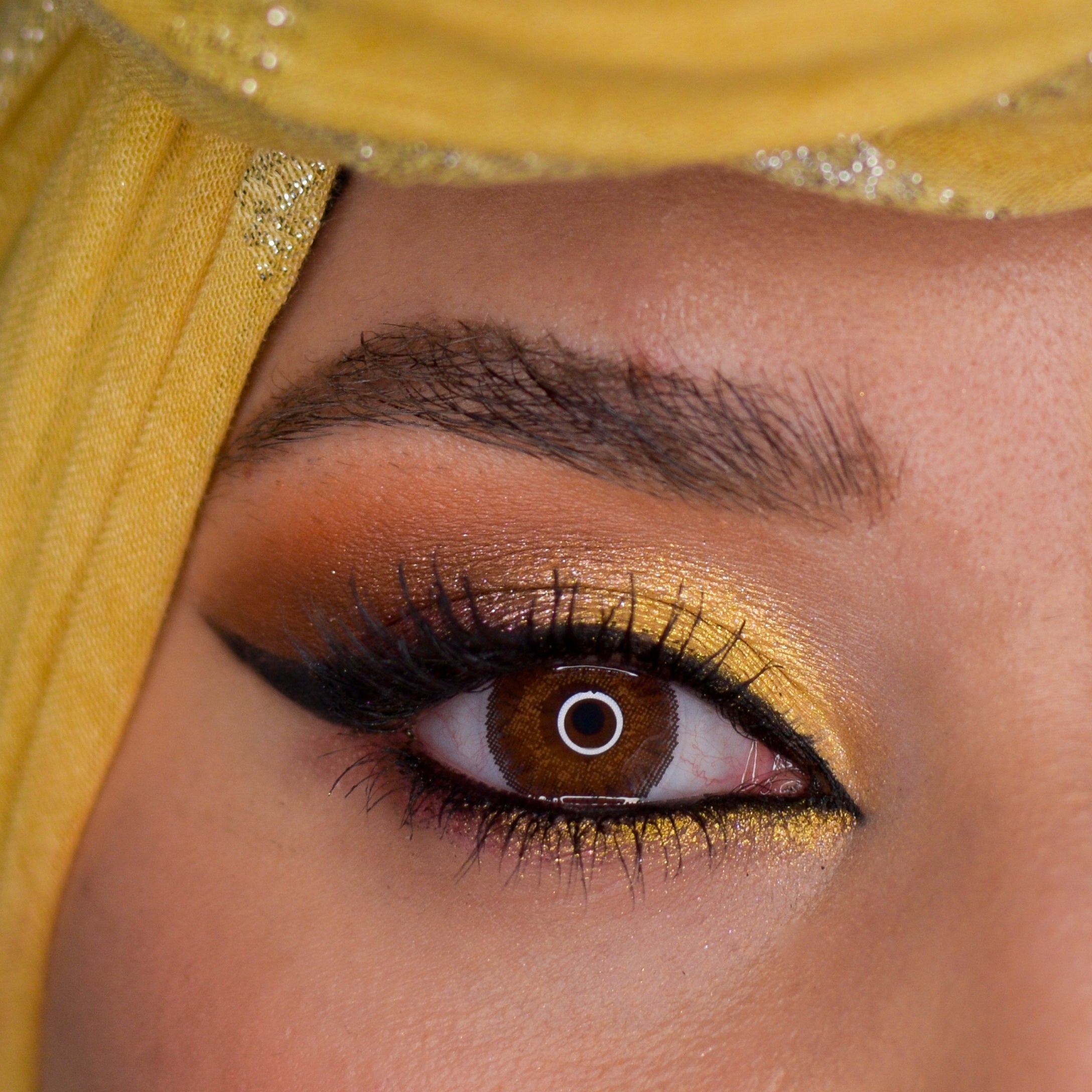 3 Tone Brown Coloured Contacts | Yearly