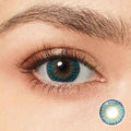 3 Tone Turquoise Coloured Contacts | Yearly