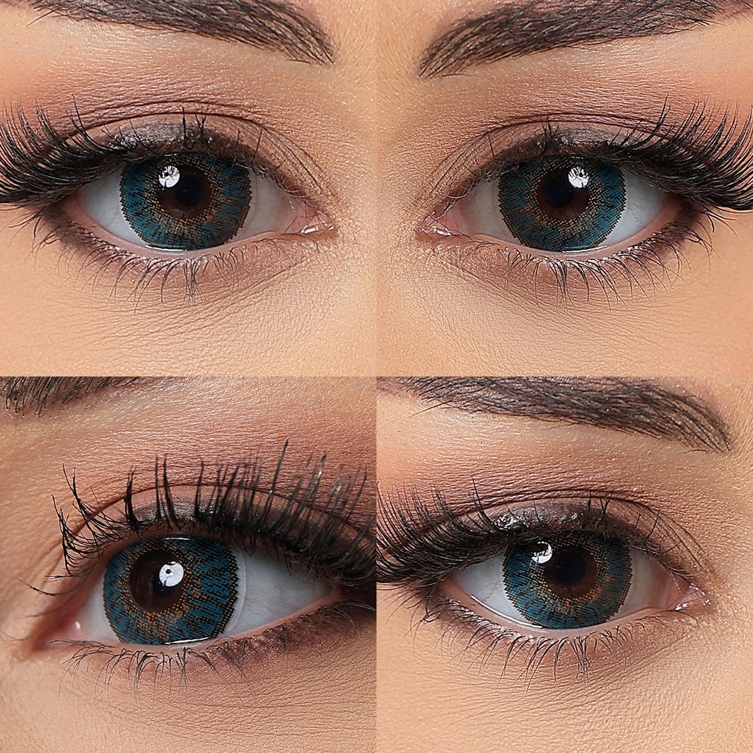 3 Tone Turquoise Colored Contacts - Image 4 | Colored Contacts | FreshGo