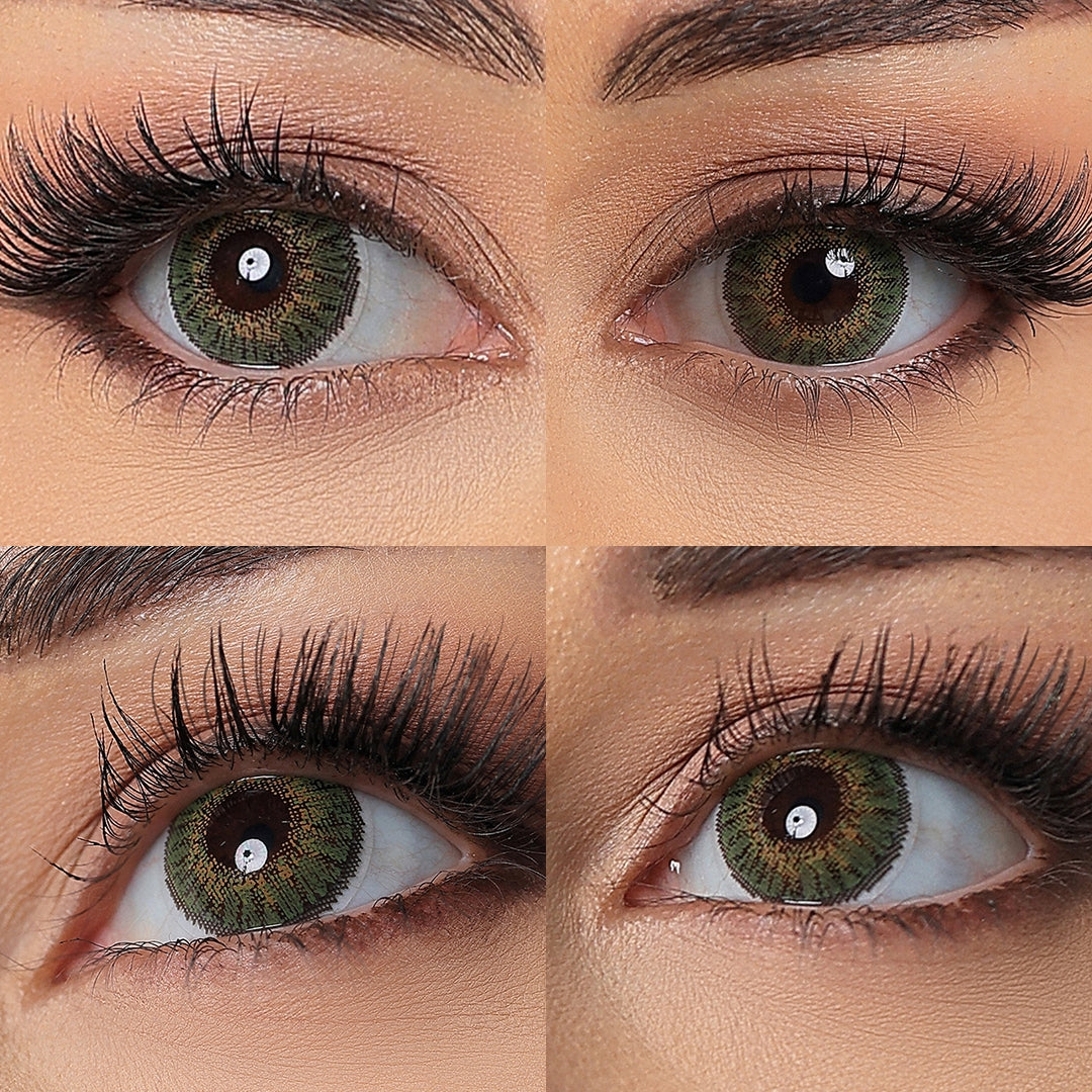 3 Tone Green Colored Contacts - Image 3 | Colored Contacts | FreshGo