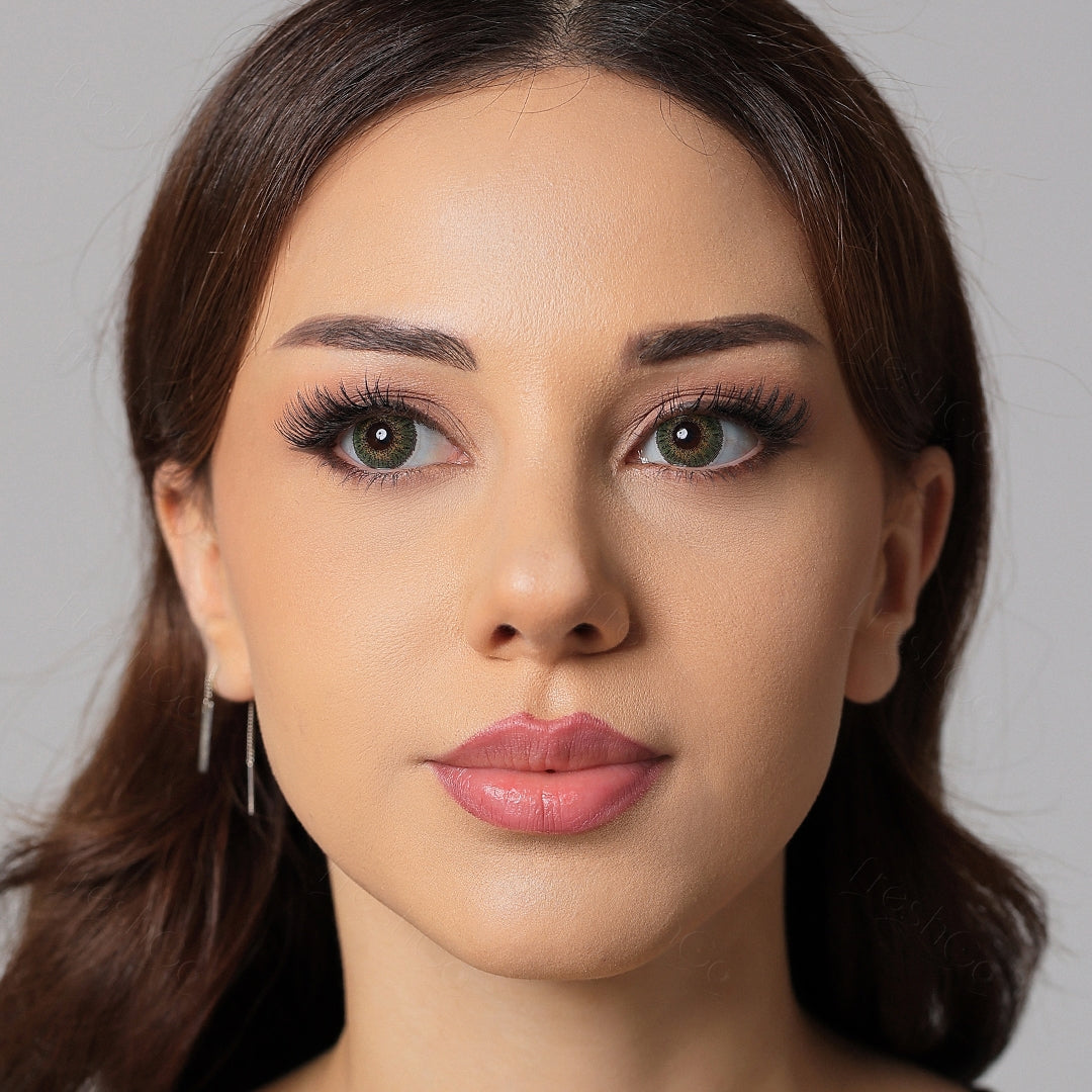 3 Tone Green Colored Contacts - Image 4 | Colored Contacts | FreshGo
