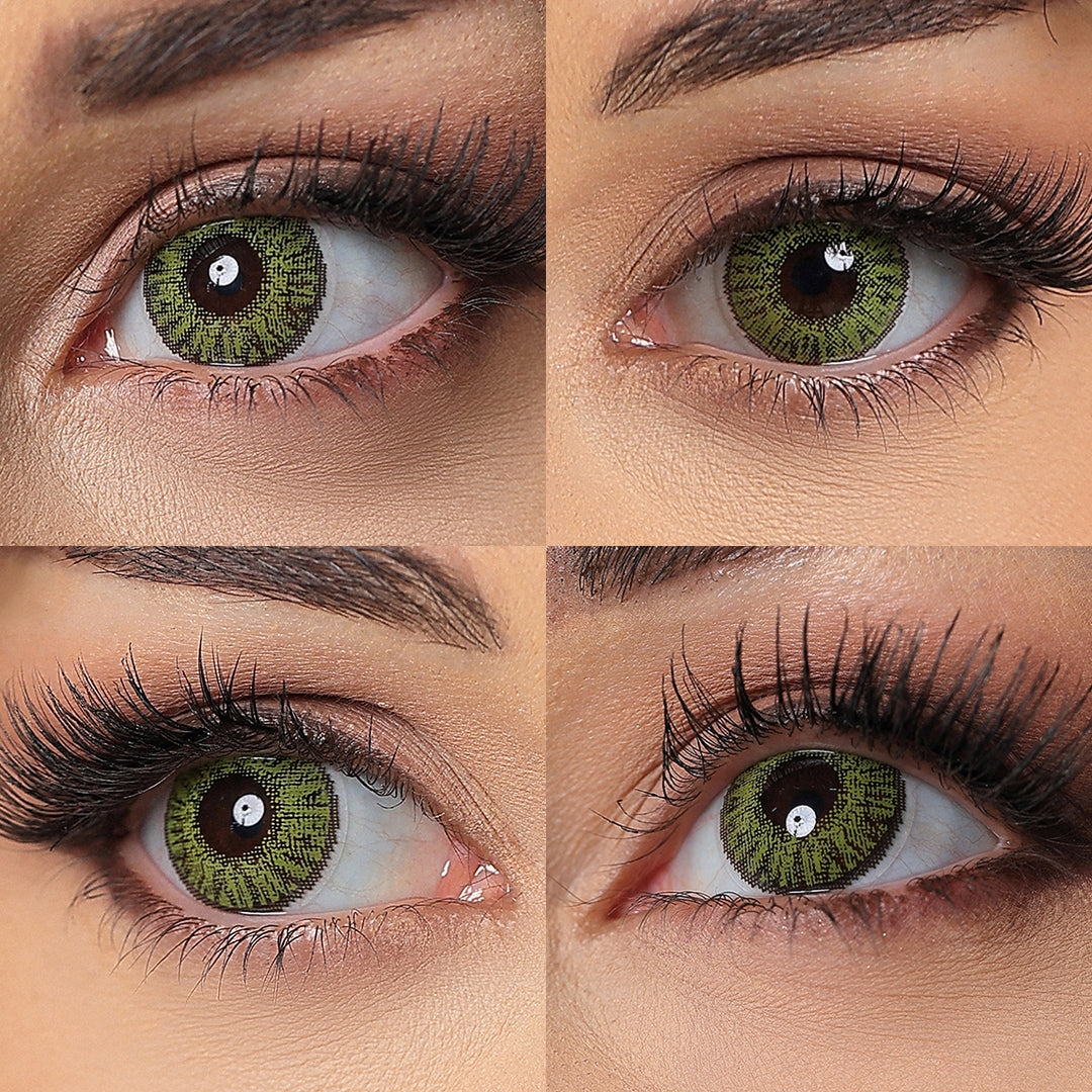 3 Tone Gemstone Green Colored Contacts - Image 3 | Colored Contacts | FreshGo