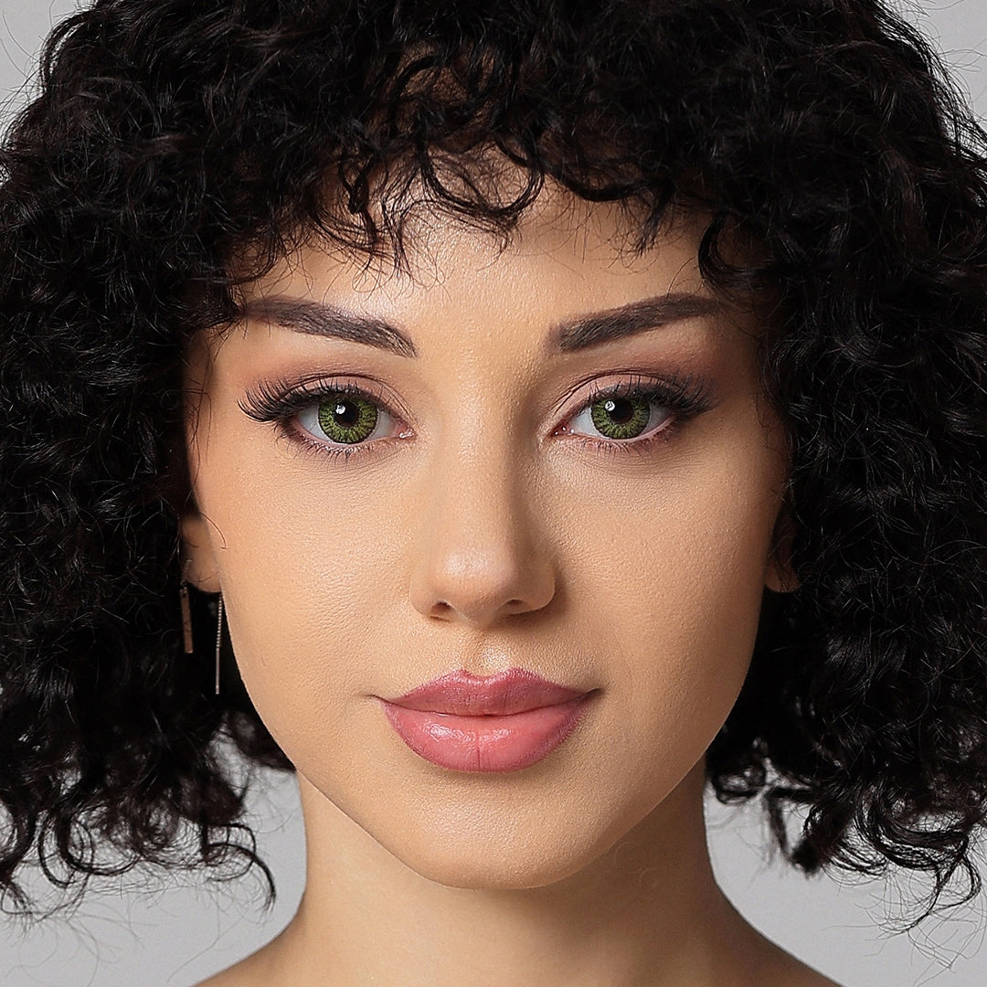 3 Tone Gemstone Green Colored Contacts - Image 4 | Colored Contacts | FreshGo