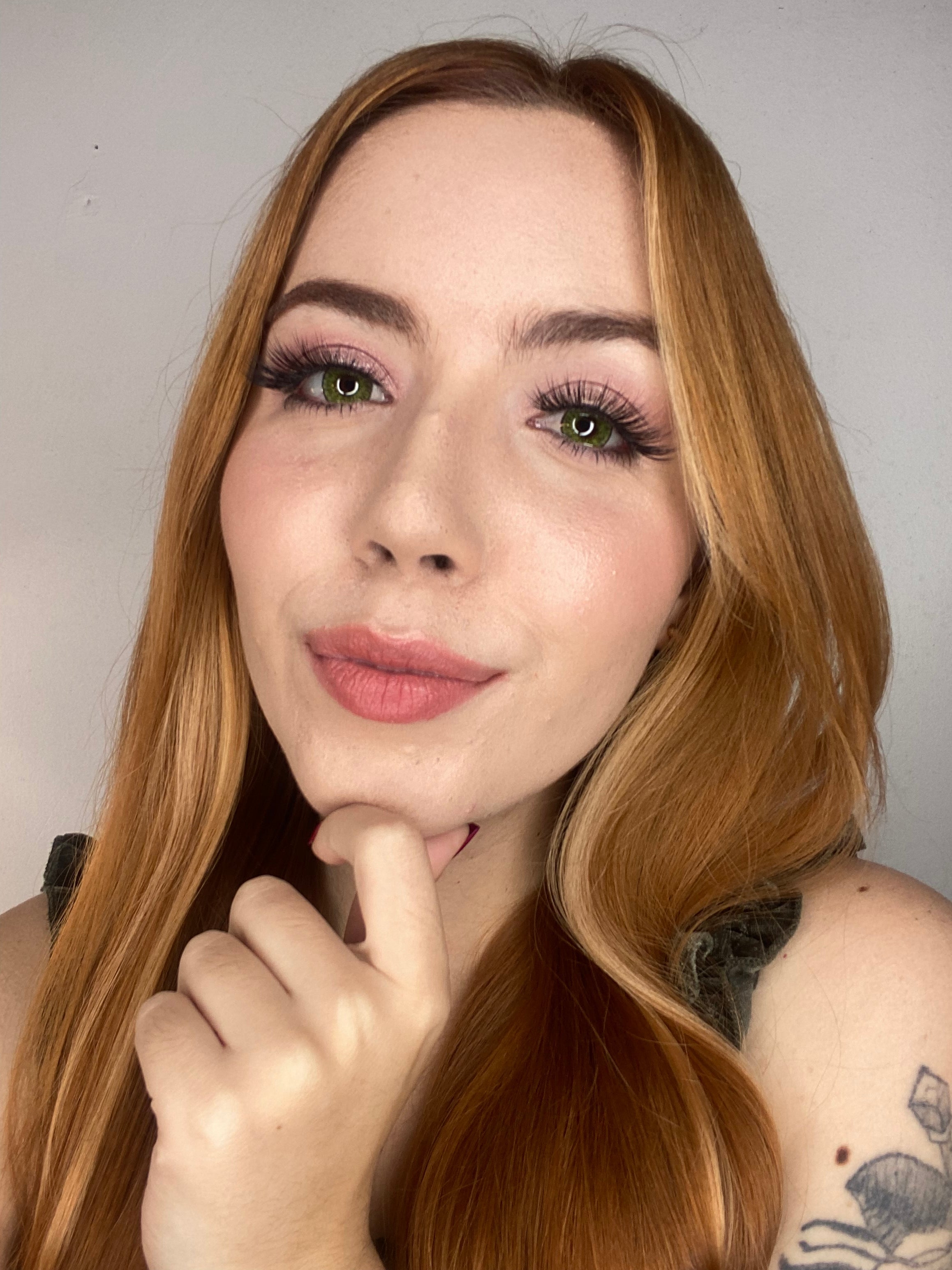 3 Tone Gemstone Green Coloured Contacts | Yearly