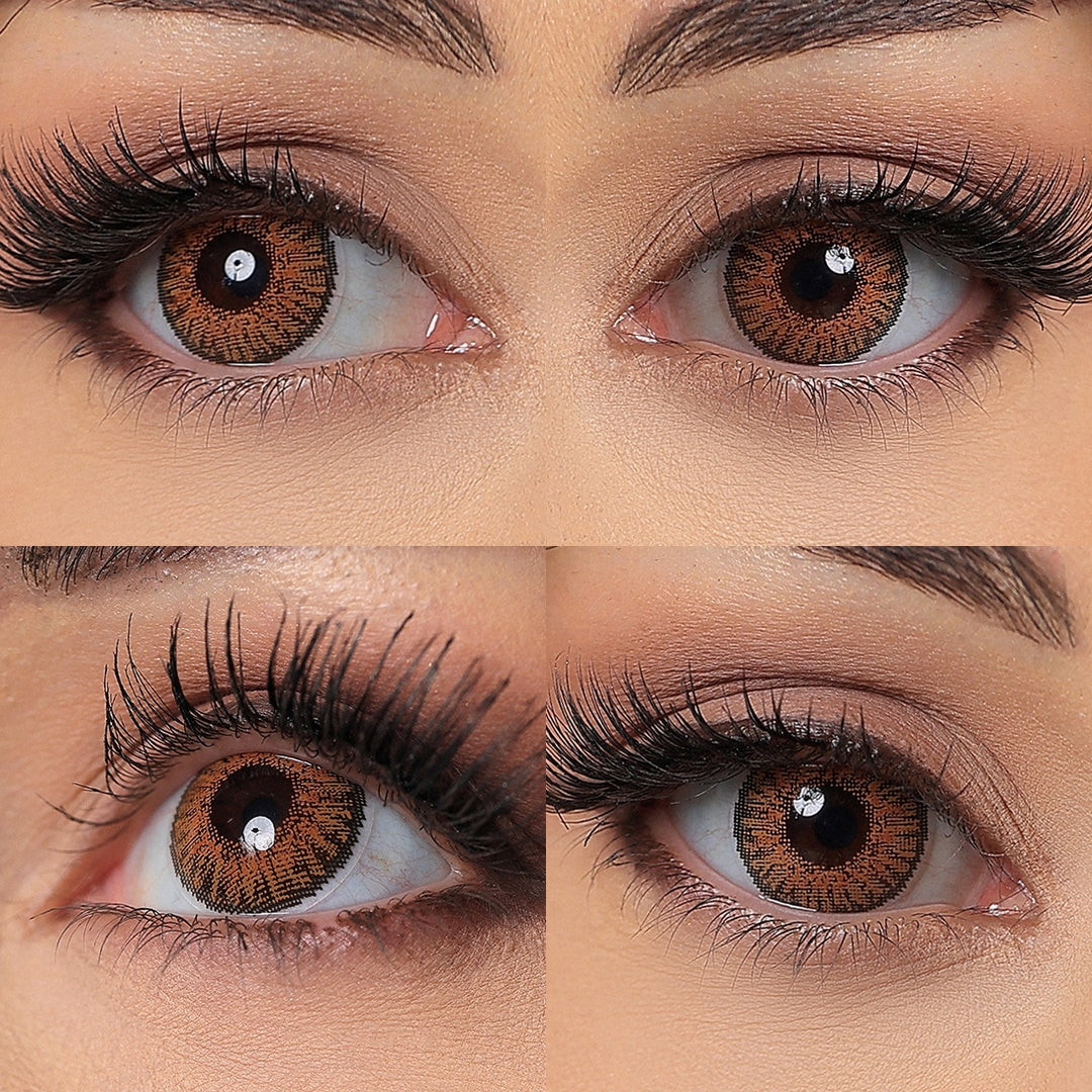 3 Tone Honey Colored Contacts - Image 4 | Colored Contacts | FreshGo