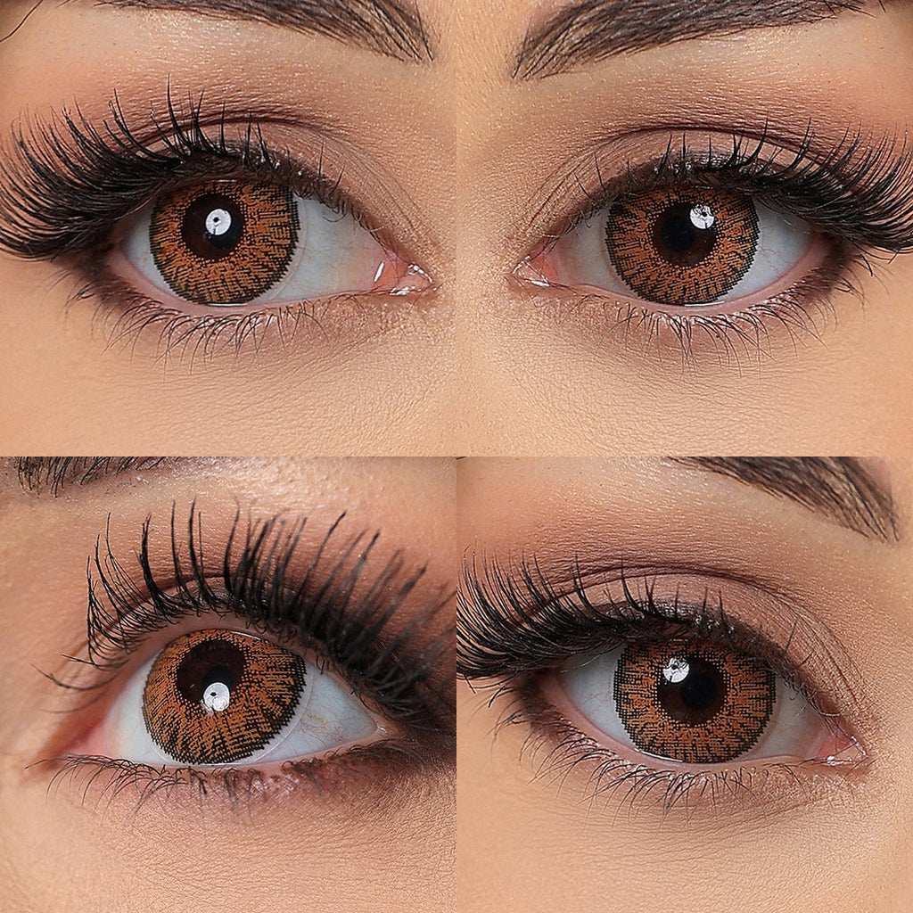 3 Tone Honey Coloured Contacts | Yearly
