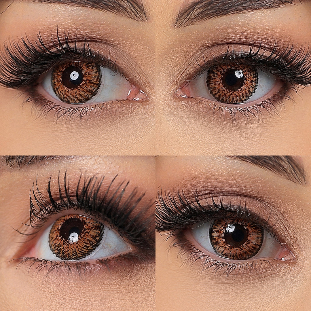 3 Tone Honey Coloured Contacts | Yearly