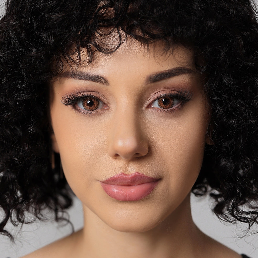 3 Tone Honey Colored Contacts - Image 3 | Colored Contacts | FreshGo
