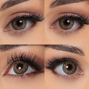 3 Tone Pure Hazel Contact Lens - Image 5 | Colored Contacts | FreshGo