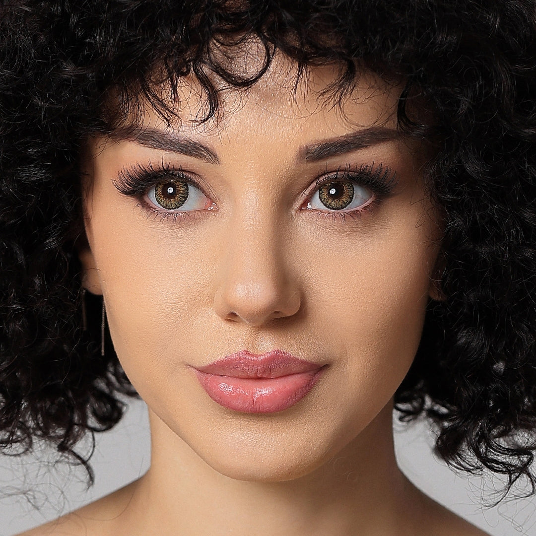 3 Tone Pure Hazel Contact Lens - Image 4 | Colored Contacts | FreshGo