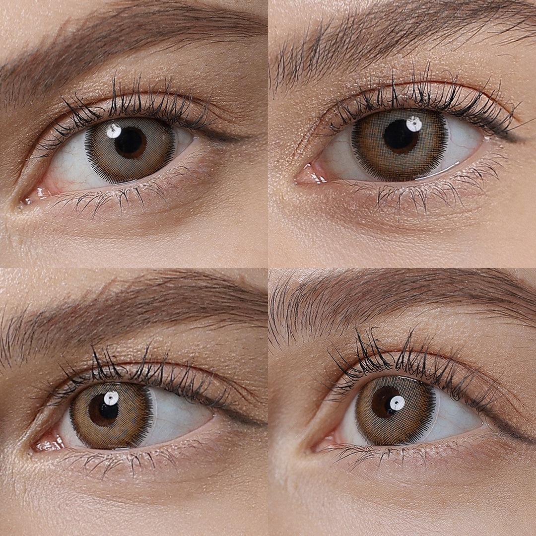 Premium Caramel Brown Colored Contacts - Image 3 | Colored Contacts | FreshGo