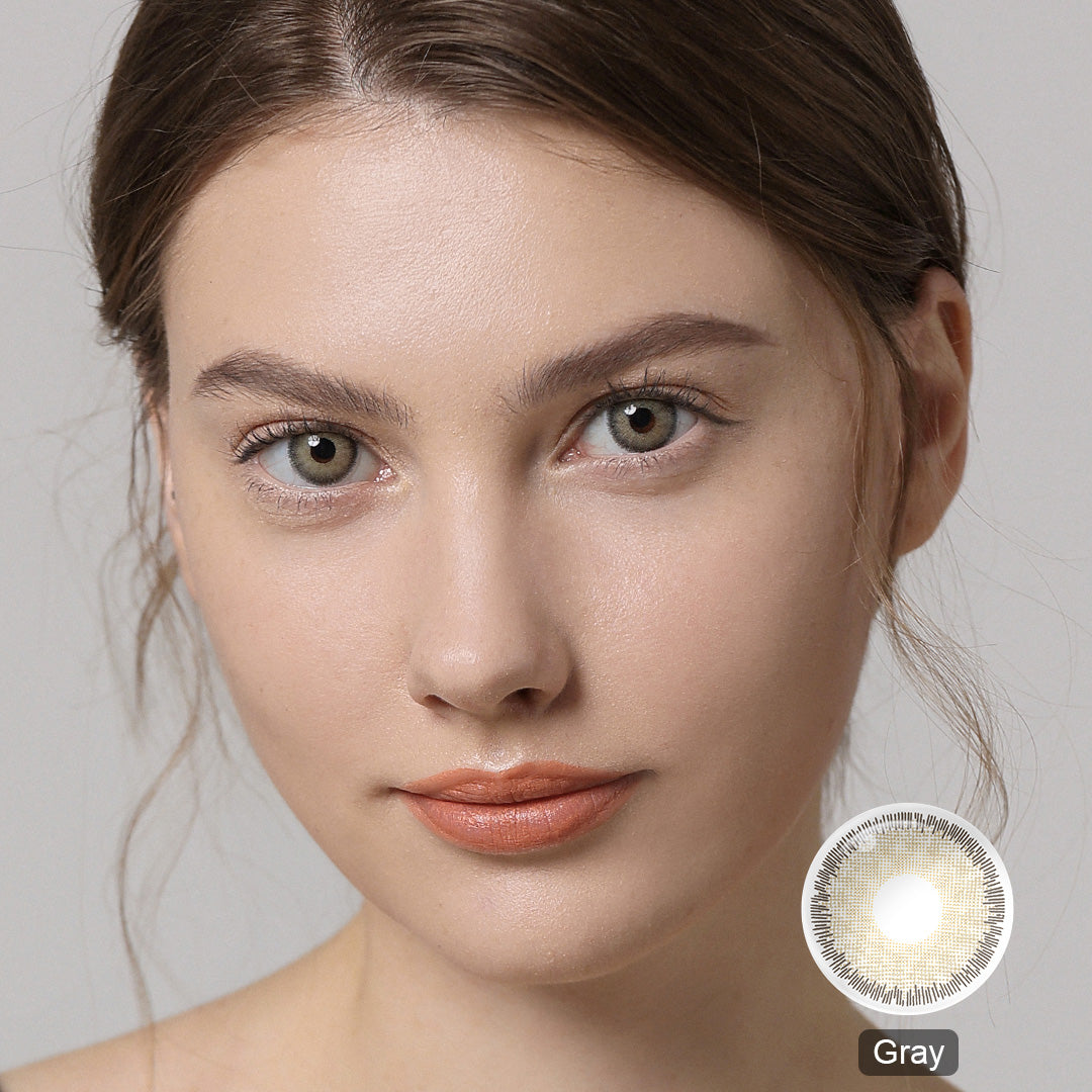 Premium Gray Coloured Contacts | Yearly