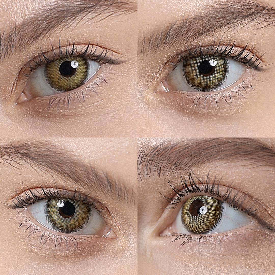 Premium Hazel Coloured Contacts | Yearly