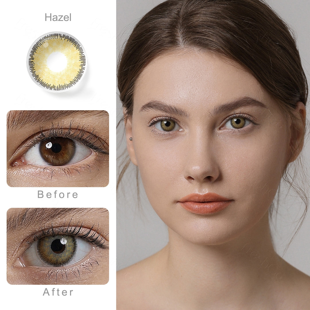 Premium Hazel Colored Contacts - Image 2 | Colored Contacts | FreshGo