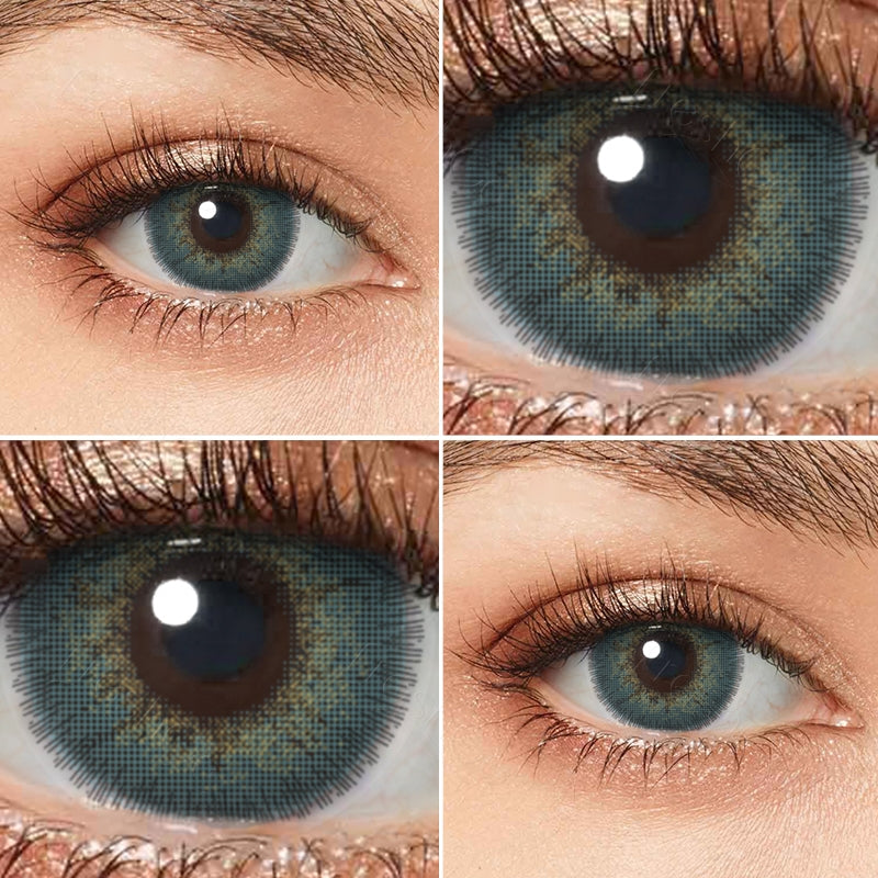 Bellalens Gray Blue Coloured Contacts | Yearly