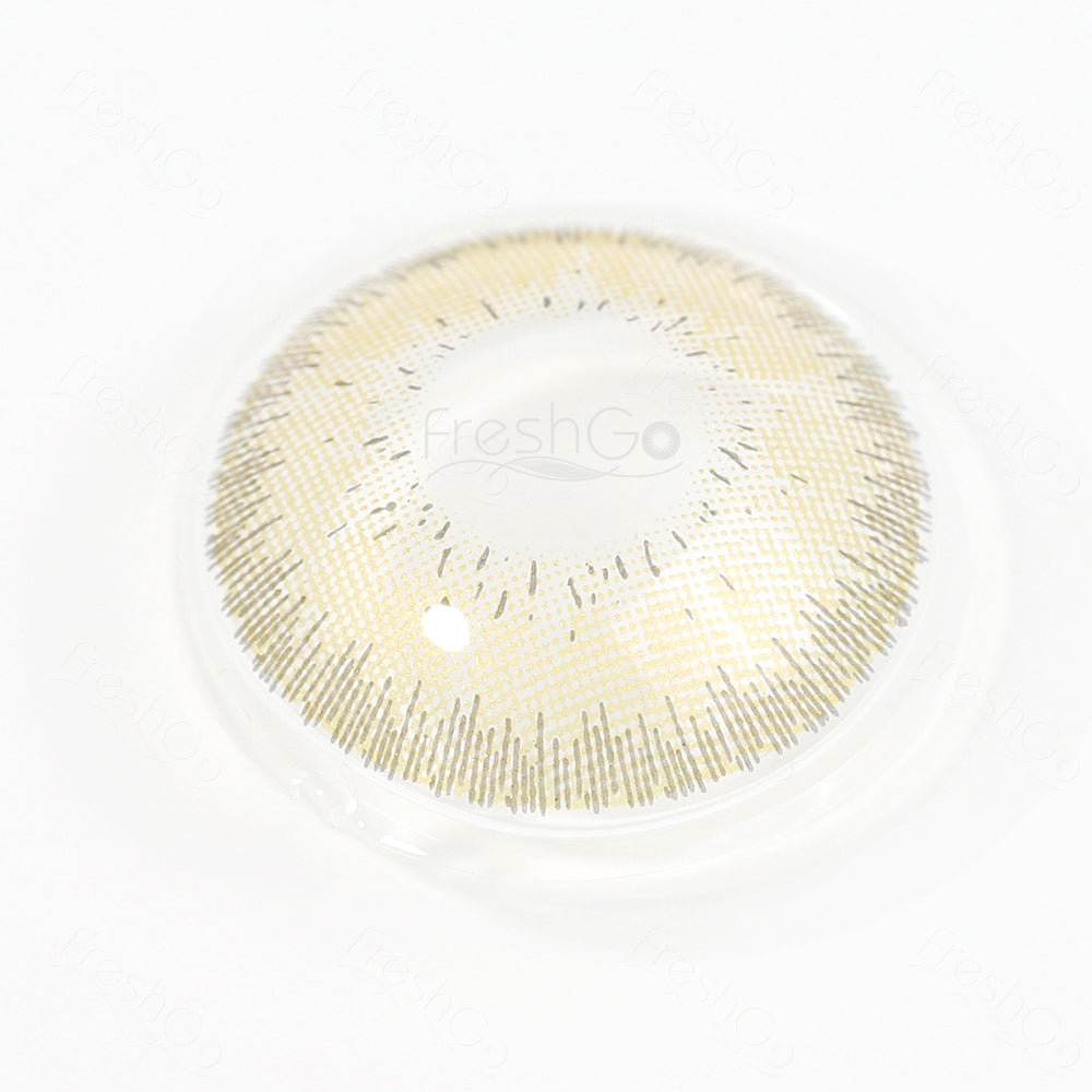 Bellalens Silky Gold Coloured Contacts | Yearly