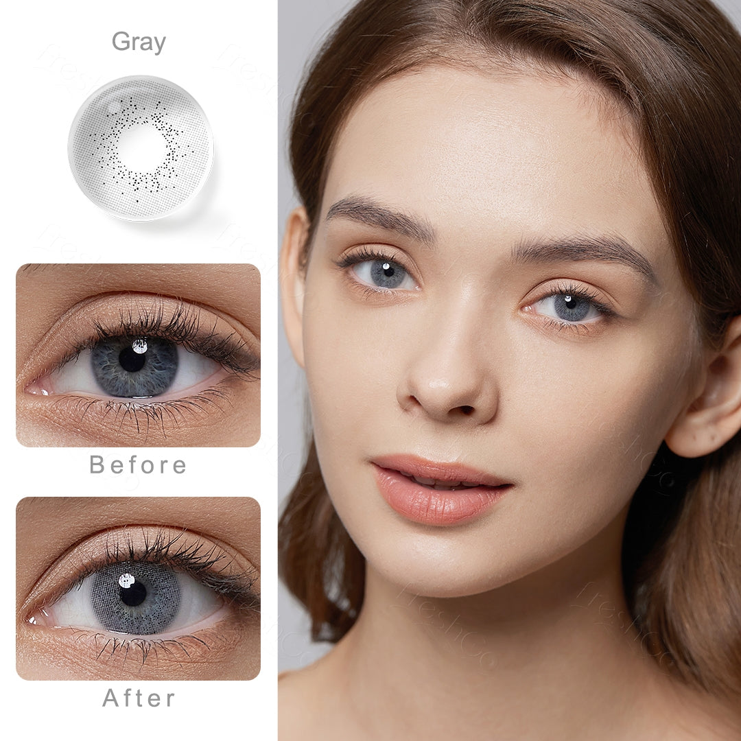 Ocean Gray Colored Contacts - Image 2 | Colored Contacts | FreshGo