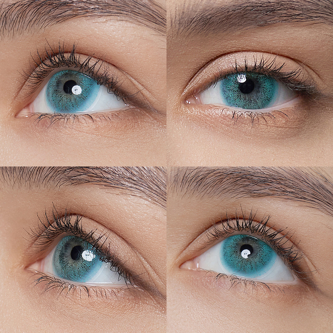 Ocean Blue Coloured Contacts | Yearly