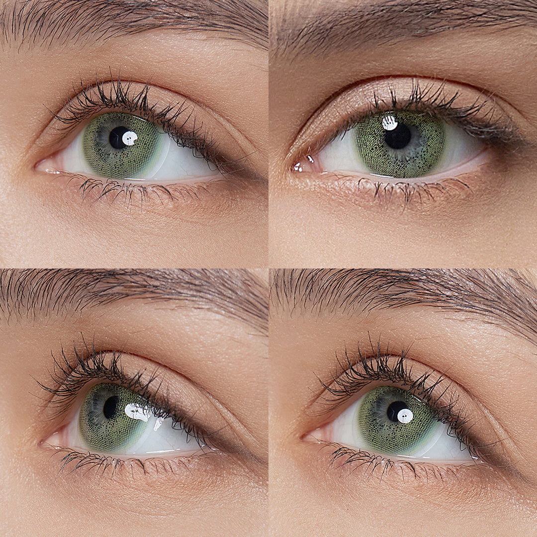 Ocean Green Coloured Contacts | Yearly