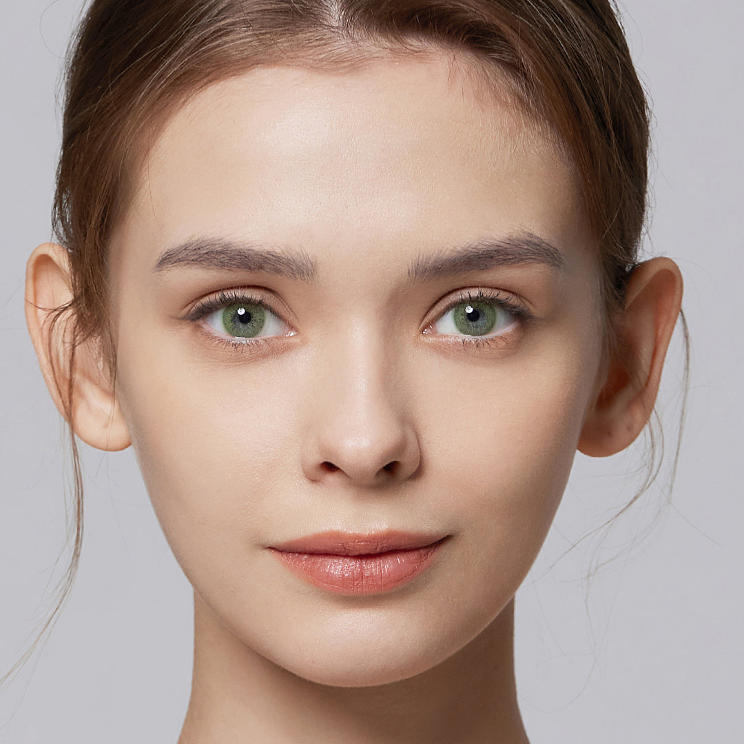 Ocean Green Coloured Contacts | Yearly