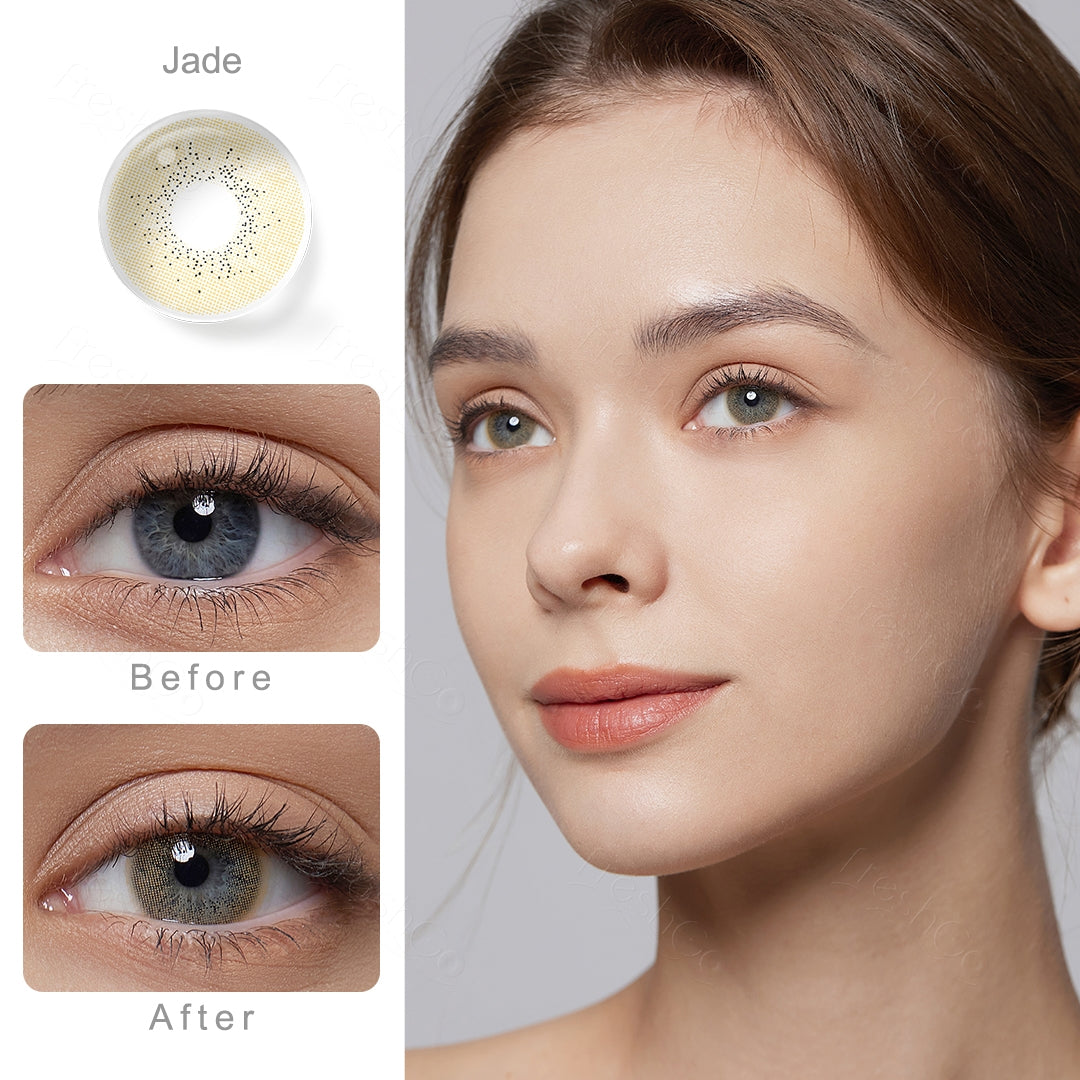 Ocean Jade Green Colored Contacts - Image 2 | Colored Contacts | FreshGo