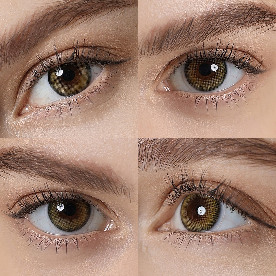 Pro Khaki Brown Colored Contacts - Image 3 | Colored Contacts | FreshGo