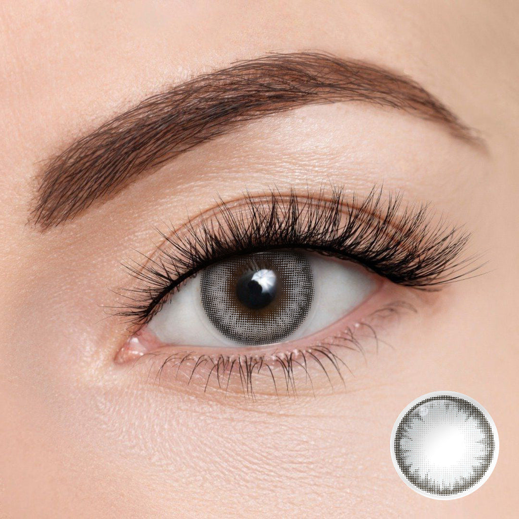 Pro Crystal Gray Coloured Contacts | Yearly
