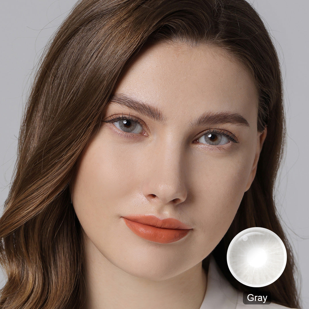 Hidrocor II Smoky Gray Coloured Contacts | Yearly